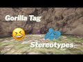 Gorilla Tag stereotypes￼