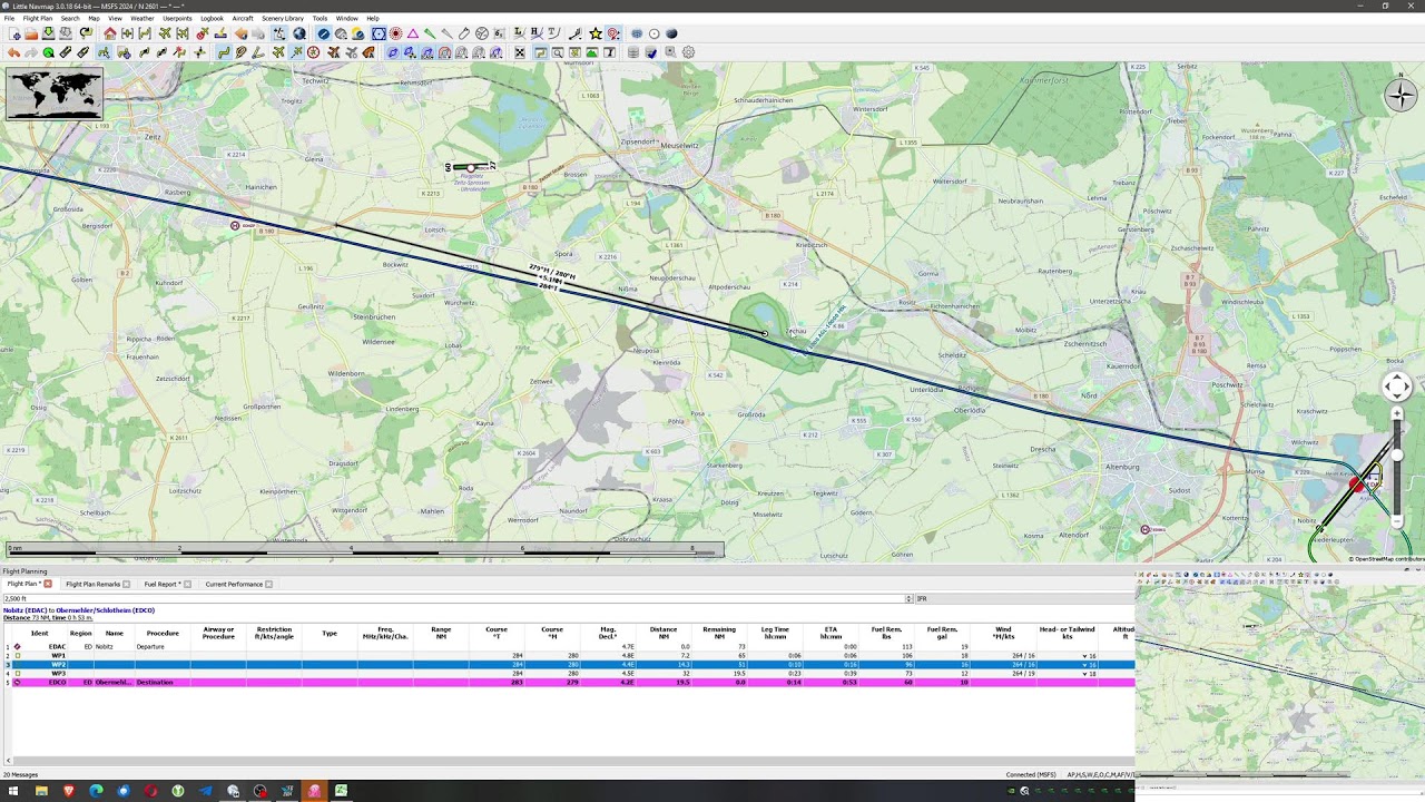 VFR Wilgą w Niemczech