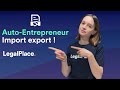 Comment devenir autoentrepreneur dans limport export 