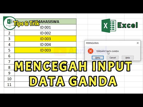 Video: Bagaimana untuk menjadikan data boleh dicari?