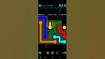 How To Solve Flow Free 6x6 Mania Level 38 Board Walk Through Solution Walkthrough