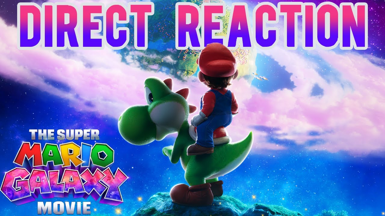 Mario Relived I AM SO RELIVED | The Super Mario Galaxy Movie Direct 2 Reaction - YouTube
