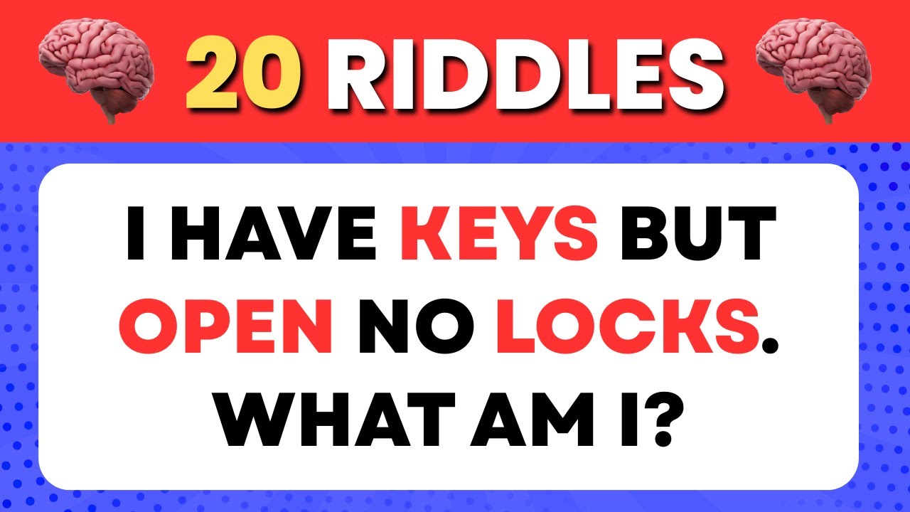 ONLY THE SMARTEST MINDS CAN CRACK THESE RIDDLES 🧩 Brain Teasers & Logic ...