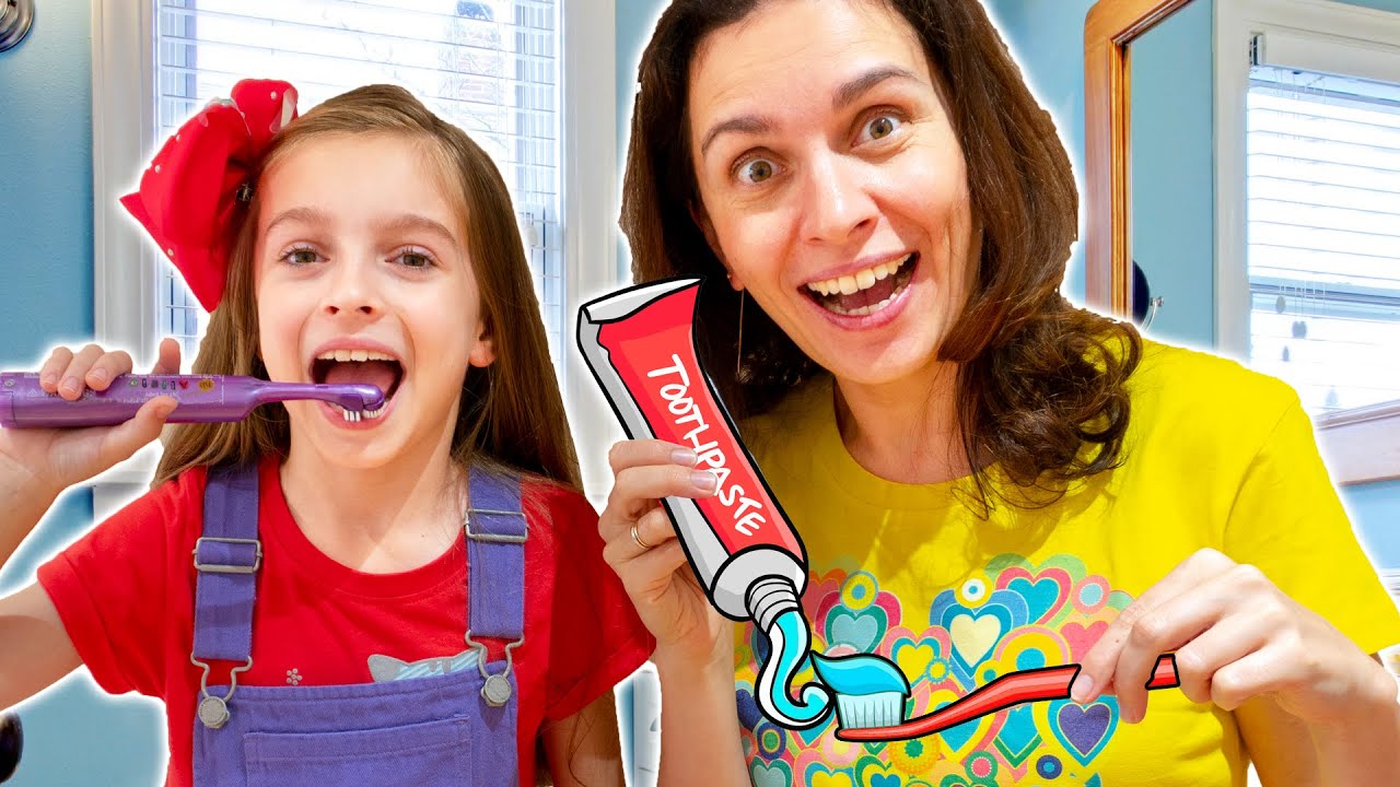 Así es como nos lavamos los dientes - canción infantil por Sunny Kids Songs Español