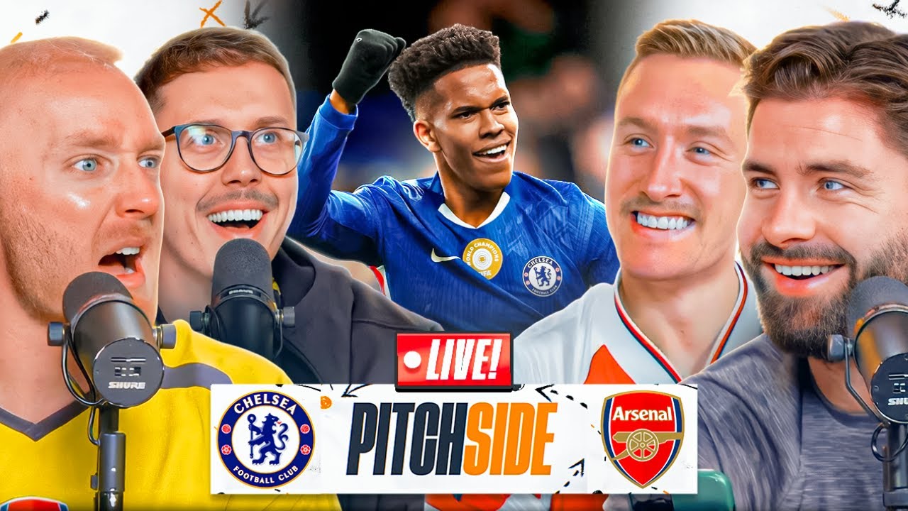 Chelsea v Arsenal I Pitch Side LIVE