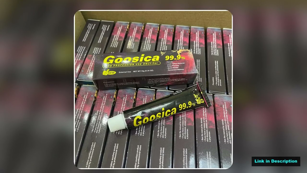 Genuine 999 Goosica Tattoo Care Cream Before Semi Permanent Makeup Beauty Body Eyebrow Lips Liner