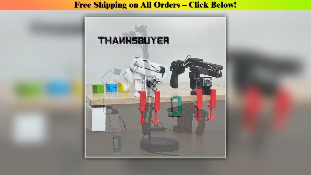 SO-ARM101 LeRobot 6DOF Robot Arm Robotic Arm Set (Assembled Basic Version /Dual-Camera Version