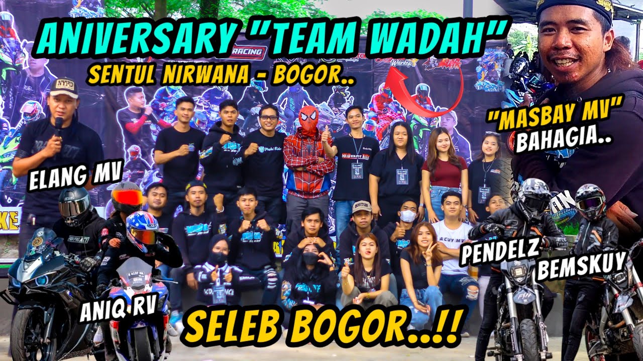 MASBAY MV SENANG KETEMU ELANG MV‼️ANIVERSARY TEAM WADAH BARENG SELEB BOGOR‼️
