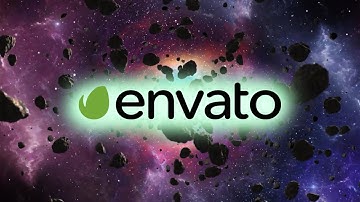 Motion Graphics  "Flying Through Asteroids"