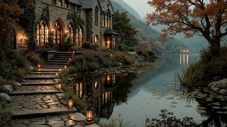 Emotional piano melodies | Dark academia ambience - Candlelight piano for academic study