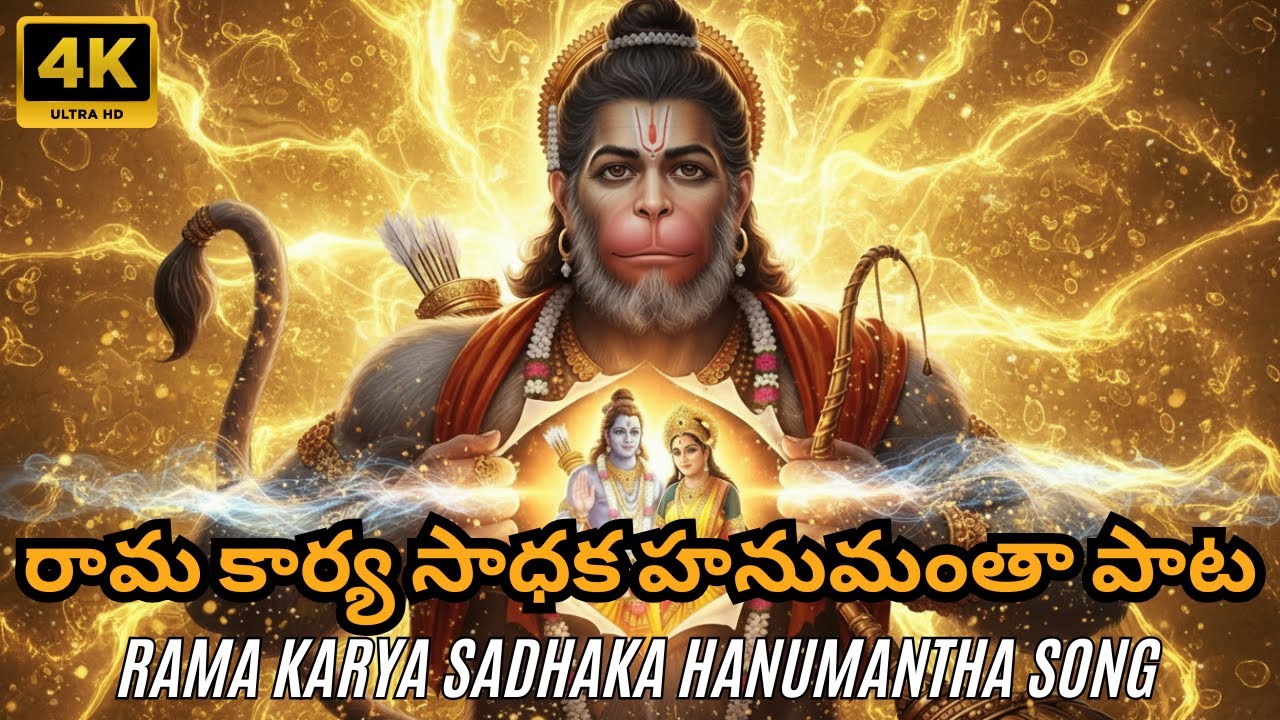 రామ కార్య సాధక హనుమంతా 🔥 | Ultimate Hanuman Devotional Song | Ram Bhakt Hanuman 🚩