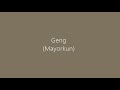 Geng (Lyrics) ~ Mayorkun