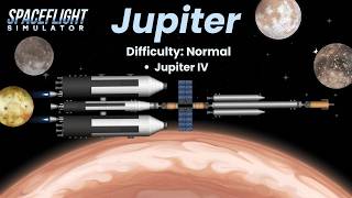 All moons of Jupiter in one flight - SFS Tutorial