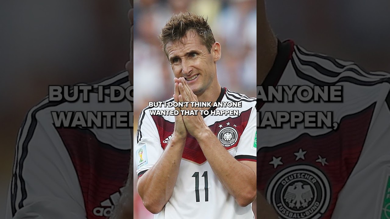 Klose quietly worked his way up the World Cup all-time top scorers list until he broke R9's record🇩🇪