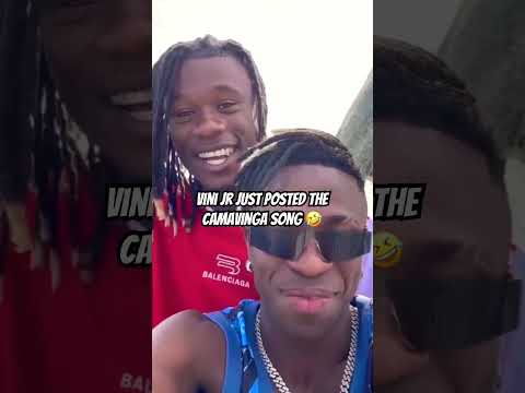 Vini Jr Just Posted The Camavinga Song Vinicius Camavinga Viral Footballshorts 