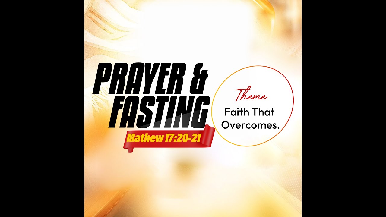 Pastor Rachabatsotlhe - Prayer and Annual Theme Launch - Faith that Overcomes