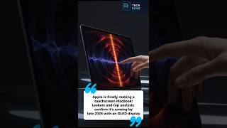 Touchscreen macbook! #apple#macbook#techdaily