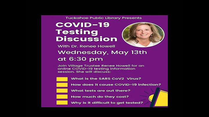 COVID-19 Testing Discussion with Dr. Renee Howell