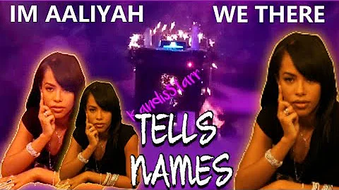 AALIYAH:  TELLS ALL! "IM IN HEAVEN" CREEPY DETAILS OF WHO DID THIS!