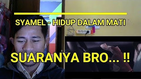 Syamel #Hidup Dalam Mati - INDONESIAN REACT TO MALAY SONG #14