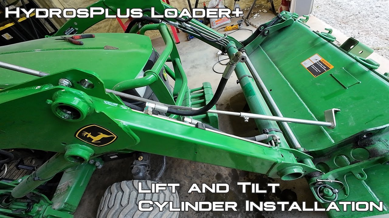 loader | doc Images High Quality Grahic HydrosPlus Loader+ Cylinder Install - YouTube