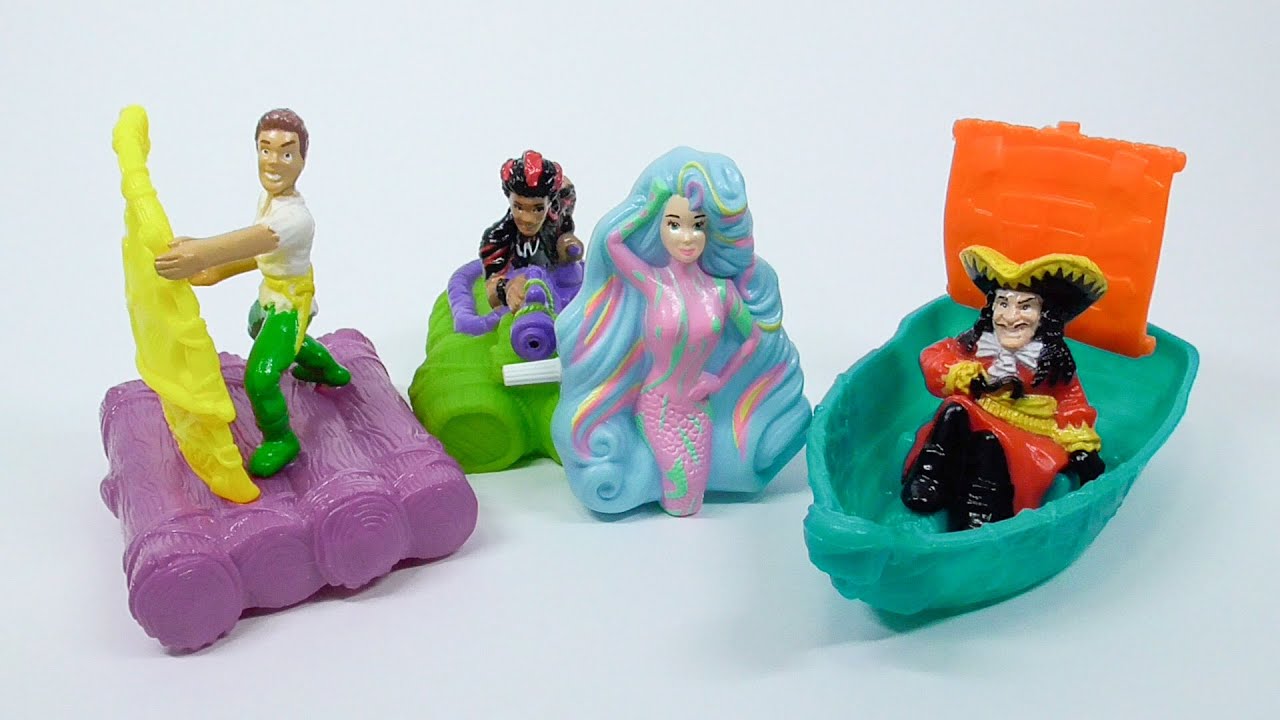 HAPPY　12〜18m まとめ売り 1991 フック ハッピーセット Hook McDONALD'S HAPPY MEAL TOY'S - YouTube