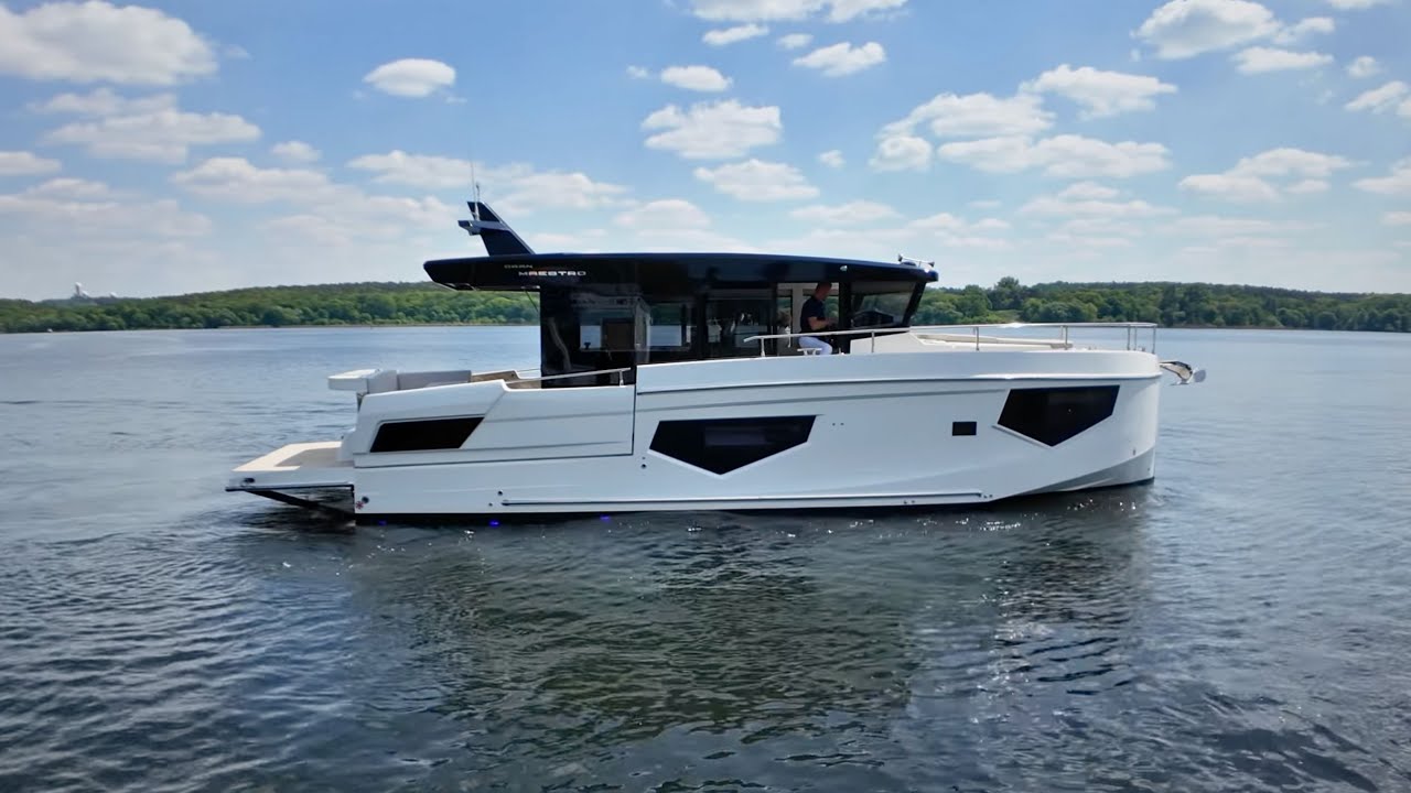VOLKS-LUXUSYACHT HAUSBOOT für 330.000 €! Cobra Yachts Gran Maestro 43 Probefahrt in Berlin