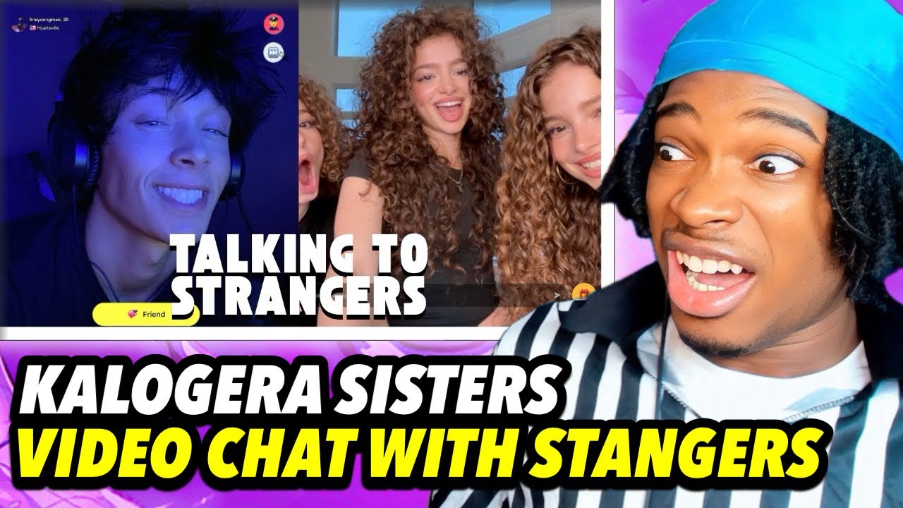 KALOGERA SISTERS VIDEO CHAT WITH STRANGERS! (MONKEY APP)
