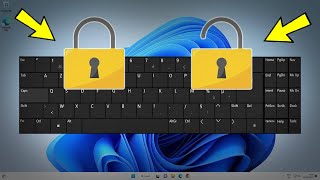 Как заблокировать и разблокировать клавиатуру в Windows 11/10/8/7 | Lock & Unlock Keyboard 🔒 / 🔓 ⌨️✅