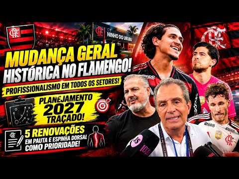 🚨MENGÃO DEFINES PLANNING AND PRIORITIES FOR 2027!🚨APPROVED! HISTORIC OVERHAUL AT FLAMENGO!🚨