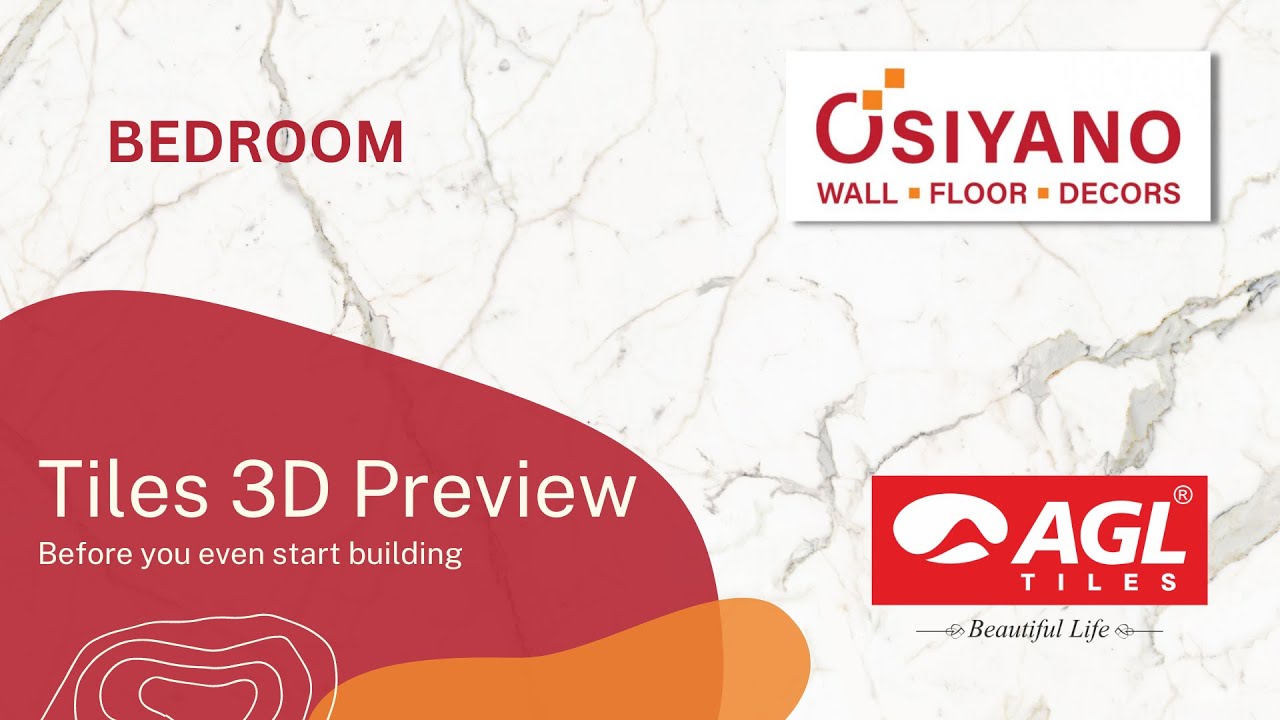 AGL tiles Bedroom 3D View Osiyano Tile, Madhavaram, Chennai YouTube