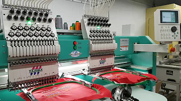 Used TAJIMA embroidery machine for sale ( 2 heads 15 colors big rang)