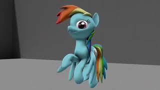 SFM test - Rainbow dash