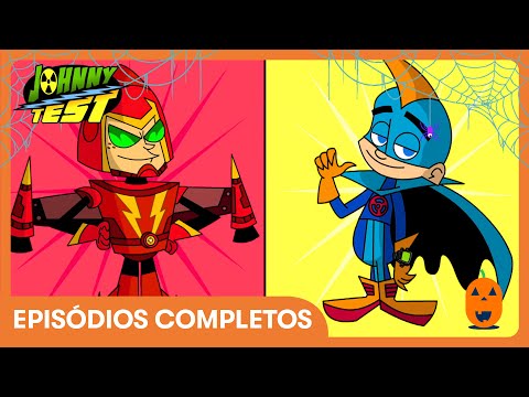Johnny Test PARA o TEMPO! ⏱️😎 Clima de Halloween | Episódios Completos | 38 Min