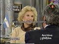 Alain Delon con Mirtha Legrand 1995 DiFilm V-01807