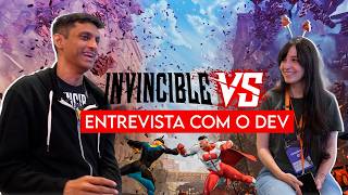 Entrevistei RIP, dev de INVINCIBLE VS lá na  GAMESCOM LATAM sobre o jogo e seu desenvolvimento!