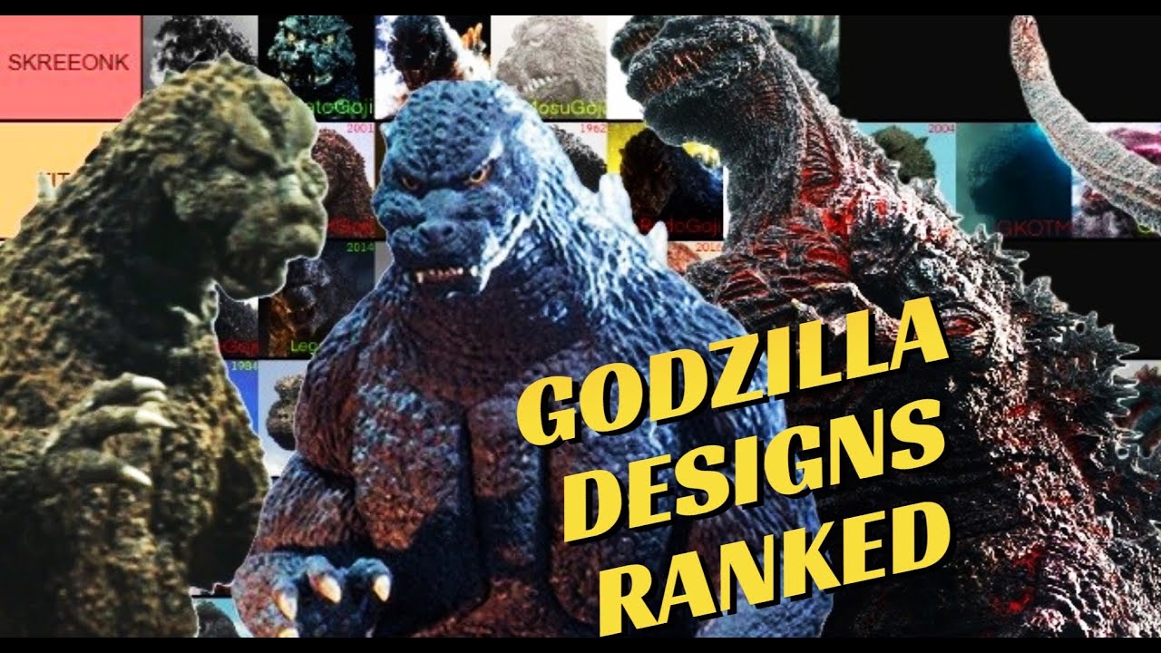 Ranking Every GODZILLA Design