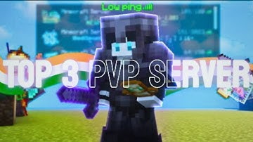 Top 3 Best PVP Servers With Best Ping lag free servers | Cracked | Minecraft