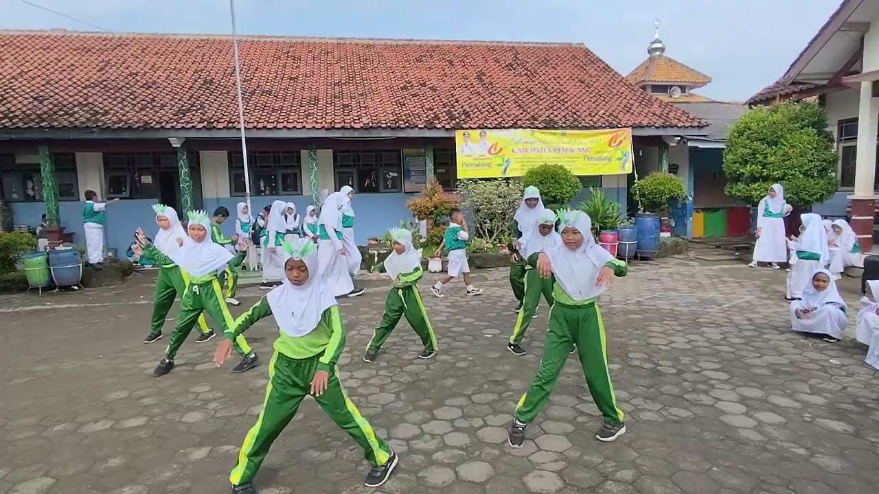 Kelompok Senam TIBA-TIBA Kelas 4 SDN 06 Pelutan