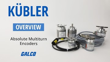 Kübler Absolute Multiturn Encoders Overview