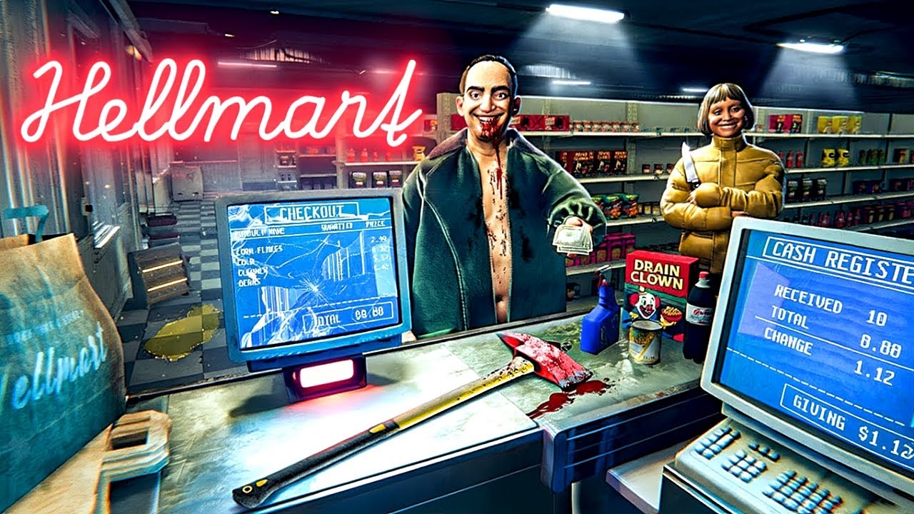 HELLMART ➤ СТРАШНЫЙ СИМУЛЯТОР СУПЕРМАРКЕТА #1