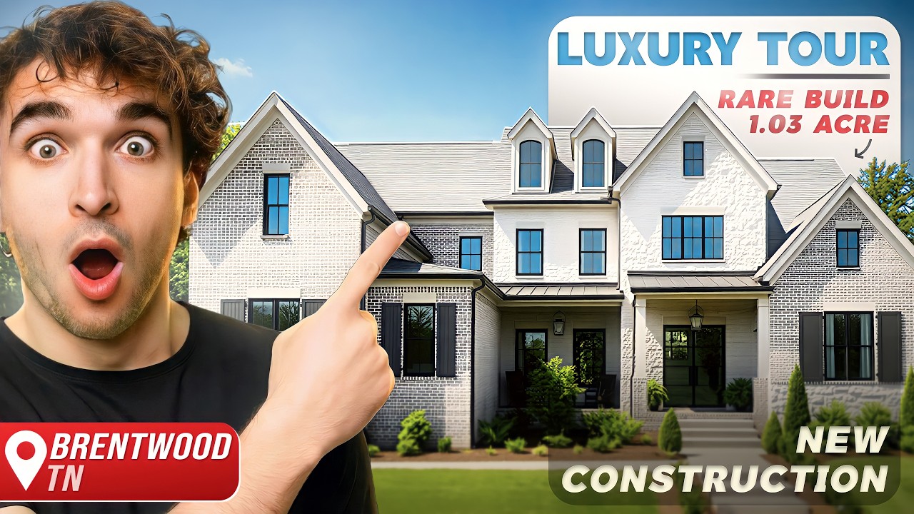 Brentwood TN New Construction Home Tour | Rare Build & Luxury Living