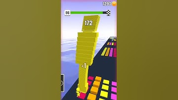 Satisfying 🙄 Stack Color Gameplay Android / ios Part: 96 #shorts