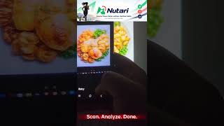How Many Calories Are on This Plate? 👀 | AI Food Scanner #Shorts
