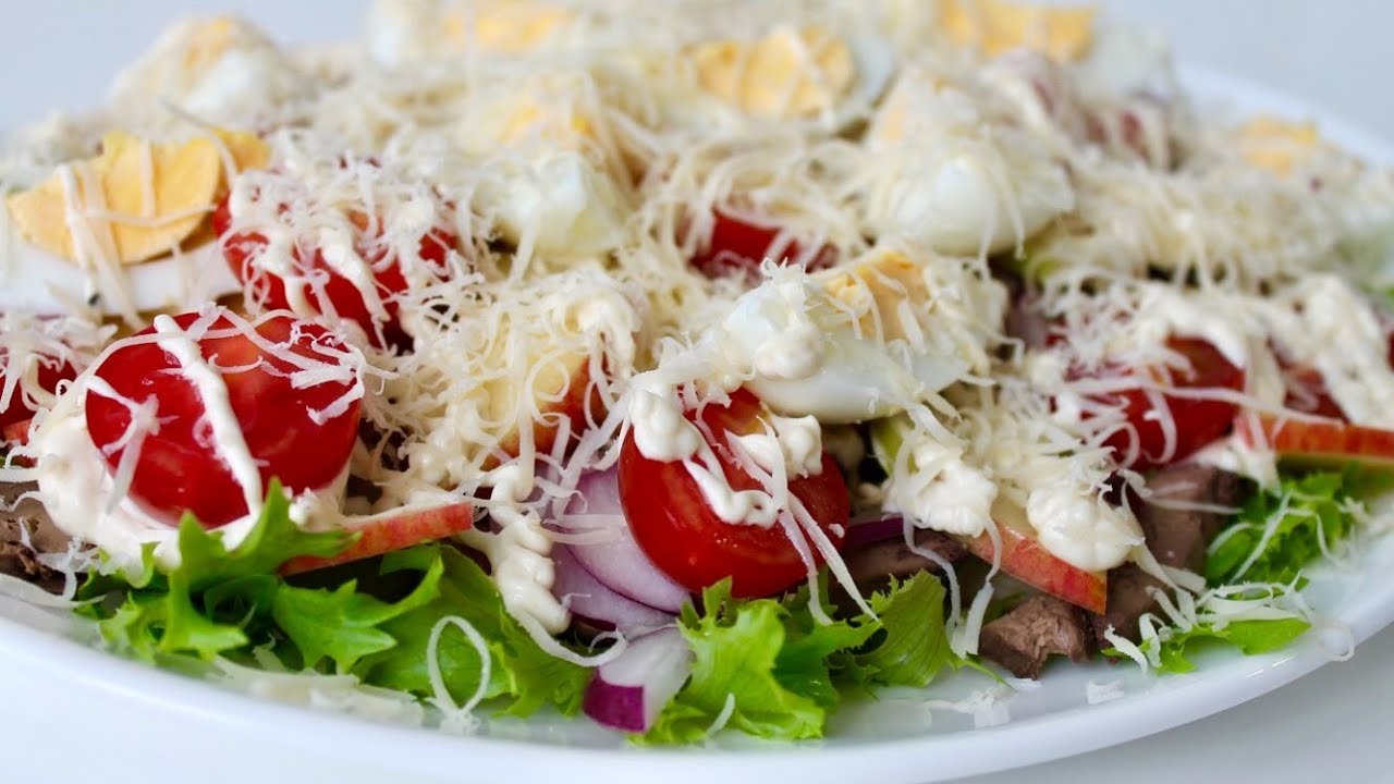 Невероятно Вкусный Салат из Печени!