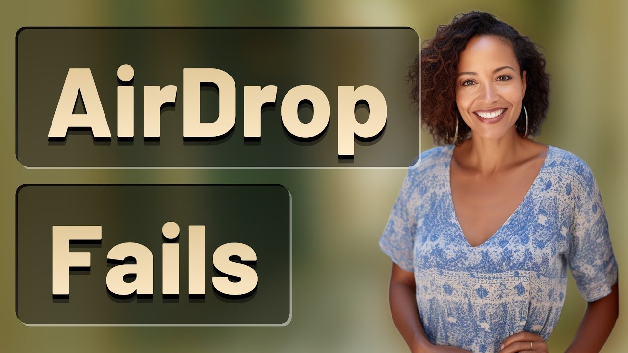 Why Won’t Files Send Via AirDrop When Bluetooth Is On?