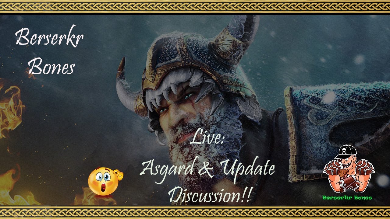 Live: Asgard & Update Discussion! Vikings War of Clans