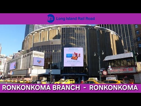 Saturday Morning Railroad Schedule Leaving Ronkonkoma To New York