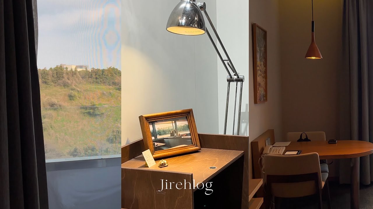 vlog｜취향 기록｜제주 숙소 추천ㅣ테라스의 계절｜느좋 카페ㅣ따뜻한 날씨 누리기ㅣ서울의 숨겨진 곳곳ㅣ문구 페어ㅣ언박싱