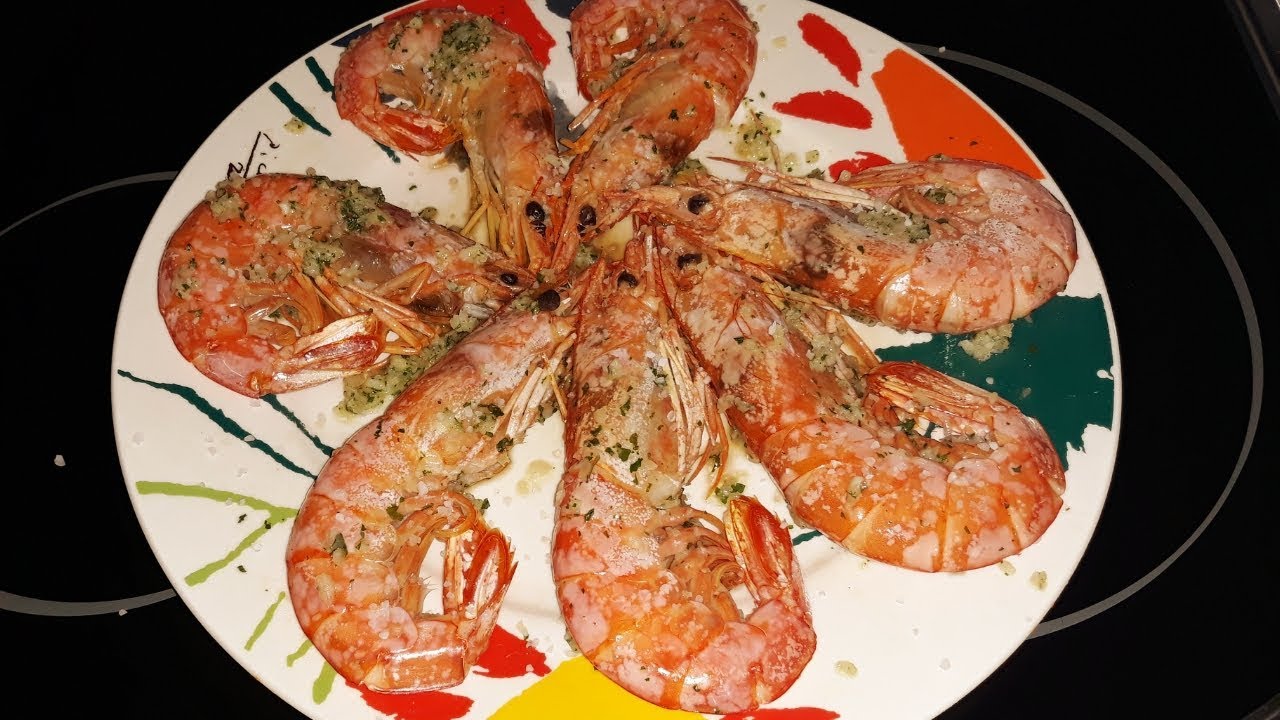 GAMBONES AL AJILLO EN MICROONDAS 3 MINUTOS FÁCIL Y RÁPIDO